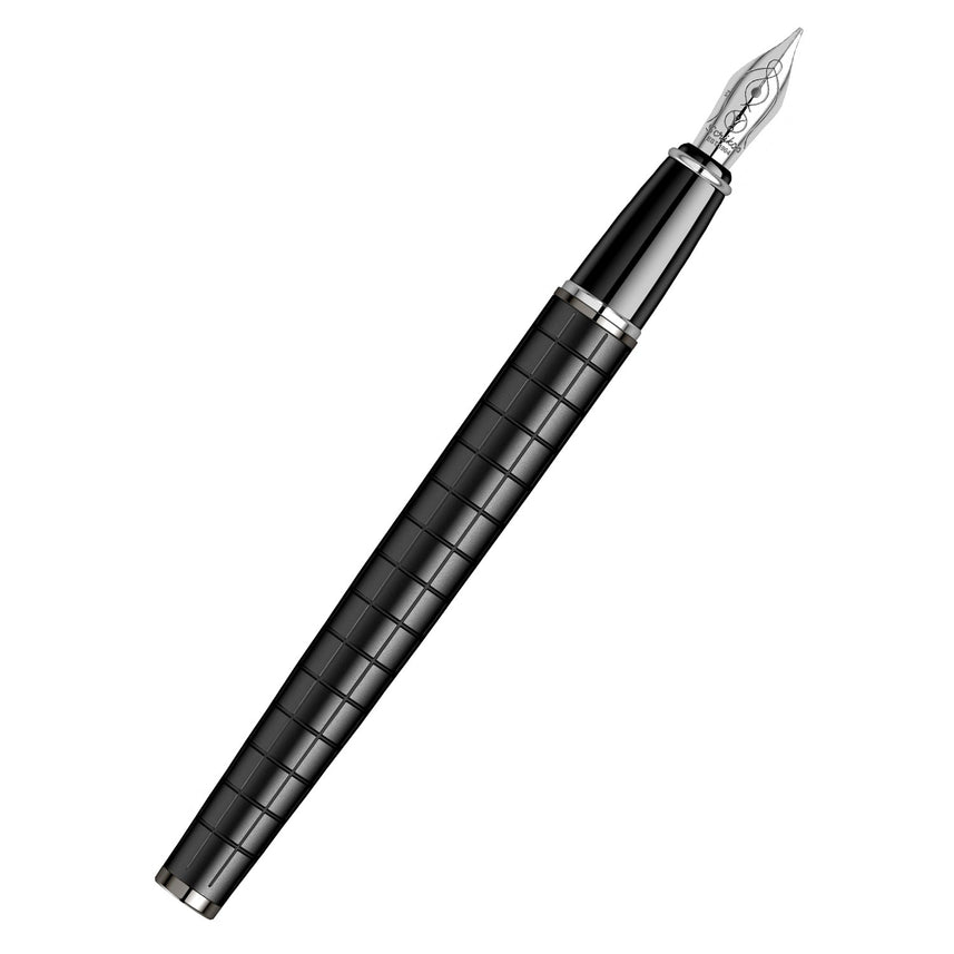 Scrikss | Honour 38 | Fountain Pen | Matt Black | Medium Nib