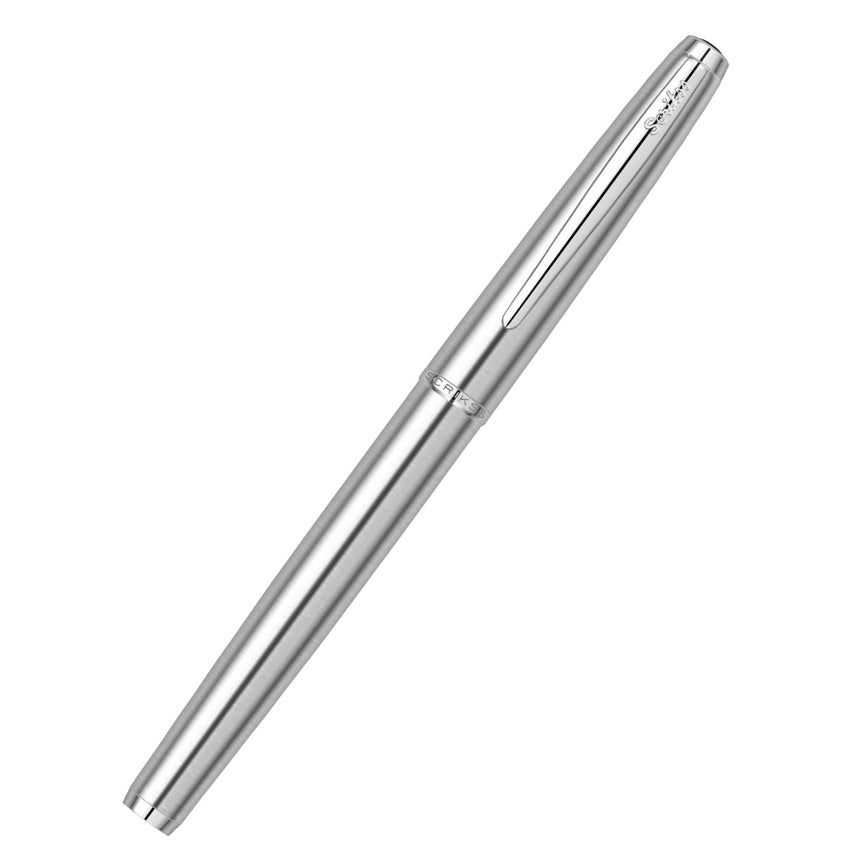 Scrikss Metropolis 78 Fountain Pen | Stainless Steel CT