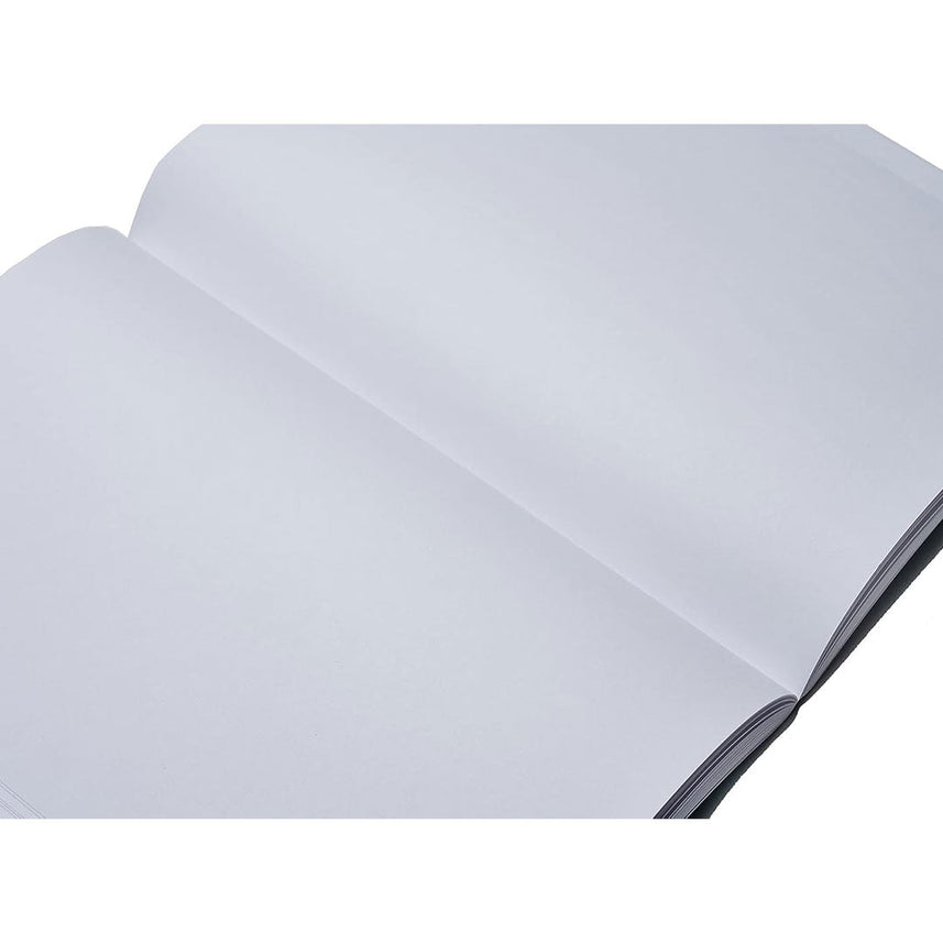 Zequenz Classic 360 Degree Signature Lite Series Hand Bound Soft Cover A5 Size Blank Journal Notebook Diary with Red Cover & White Premium Paper, 200 Pages for Notes Writing Doodling Drawing