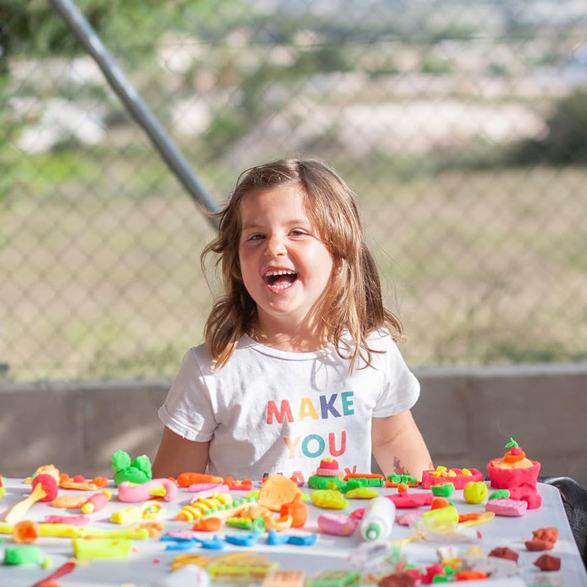 Jovi | Modeling Clay | Neon Colors | 0.50 Oz | Bars | Set of 6 | Arts and Craft