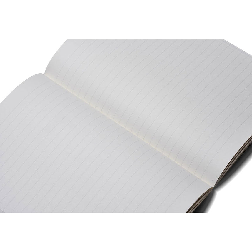 Zequenz Ruled Notebook Gift Set Flexible Handmade Fountain Pen Friendly Blue Grey Red Green -120 Pages Each