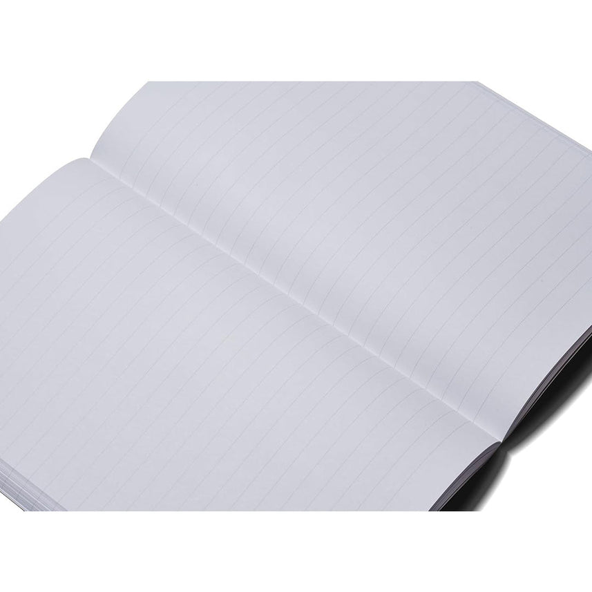 Zequenz A6- Size Matte Gold Notebook Ruled Acid Free Paper 256 Pages 70GSM 360 Degree Flexibility 100% Handmade PU and White paper Galaxy Series Bookmark Included