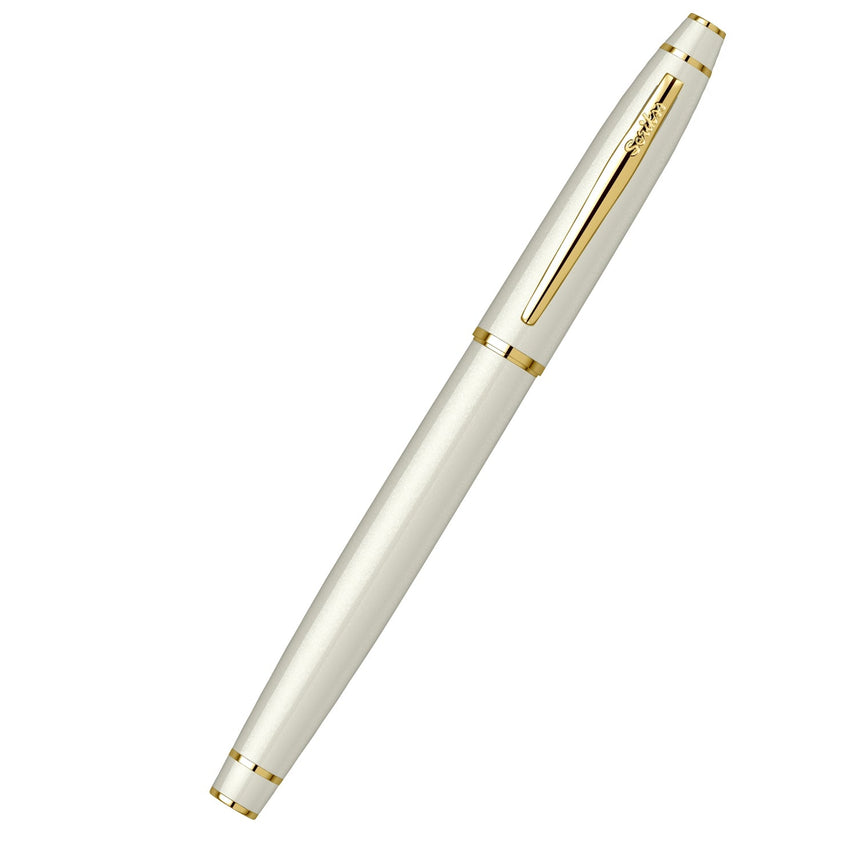 Scrikss Noble 35 Medium nib Fountain Pen - Ivory GT