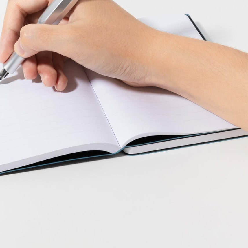 Zequenz A6 Notebook – Alpine Sunset | Ruled & Blank | 320 Pages, 70 GSM |Handmade|Ideal for Journaling & Note-Taking | DUO+ Series