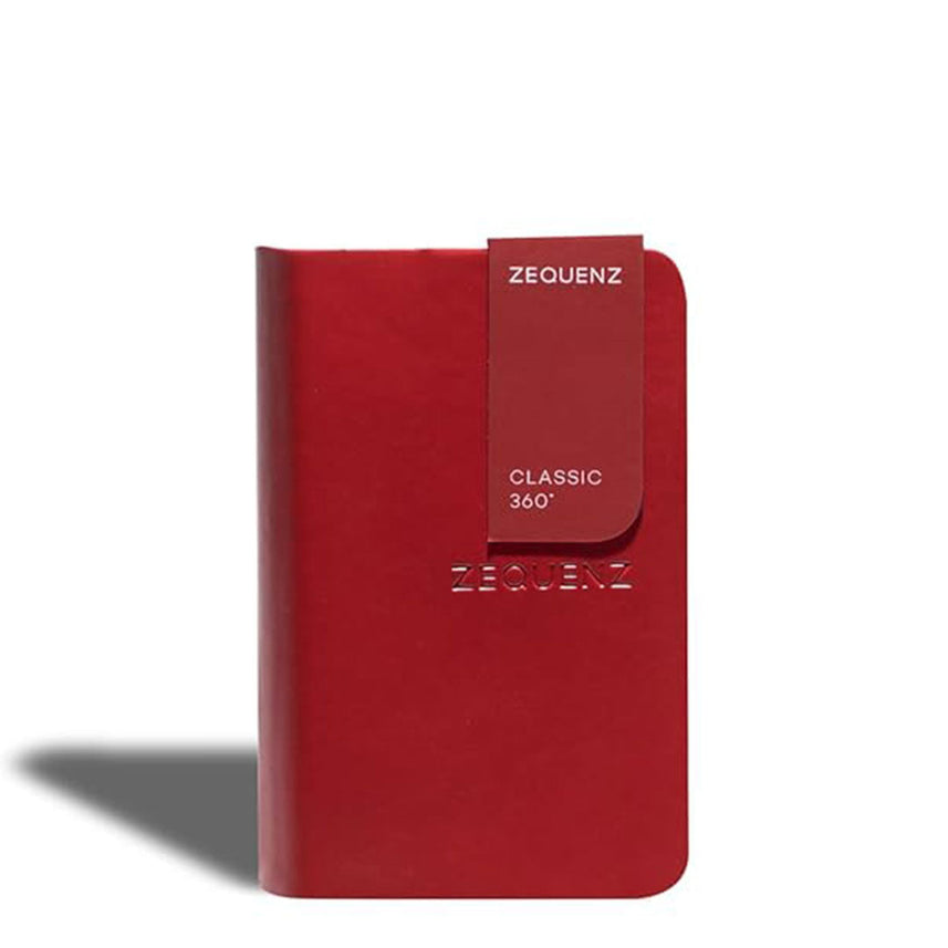 Zequenz Signature Classic 360 Notebook A7 Red Lined