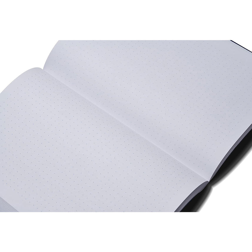 Zequenz Notebook Gift Set A5 and A6 | Air Series | Blue | Dotted | 400 and 256 Pages | 70GSM | 360 Degree Flexibility | Handmade | Soft PU Cover | Pack of 2