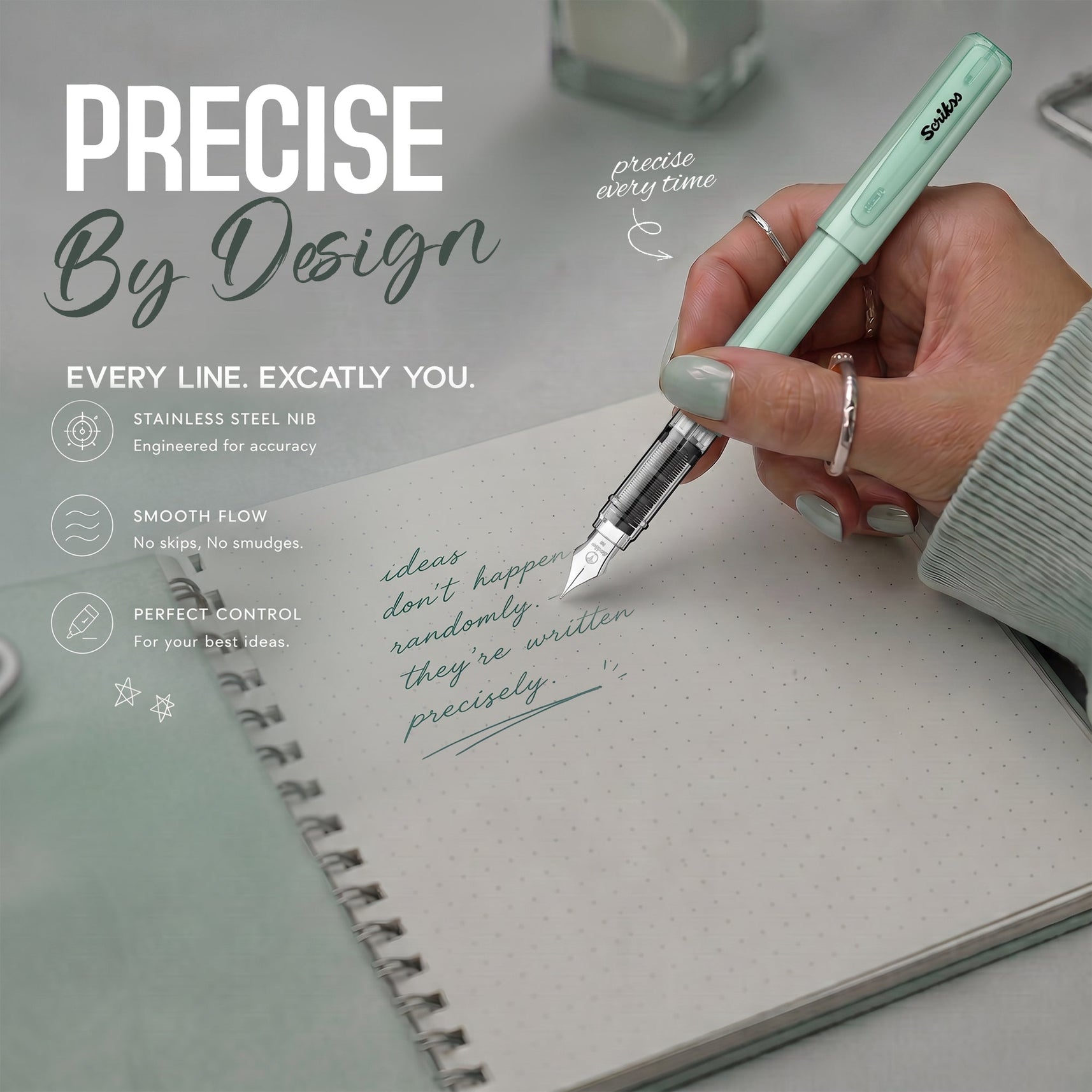 Scrikss Primeo Medium Nib Fountain Pen