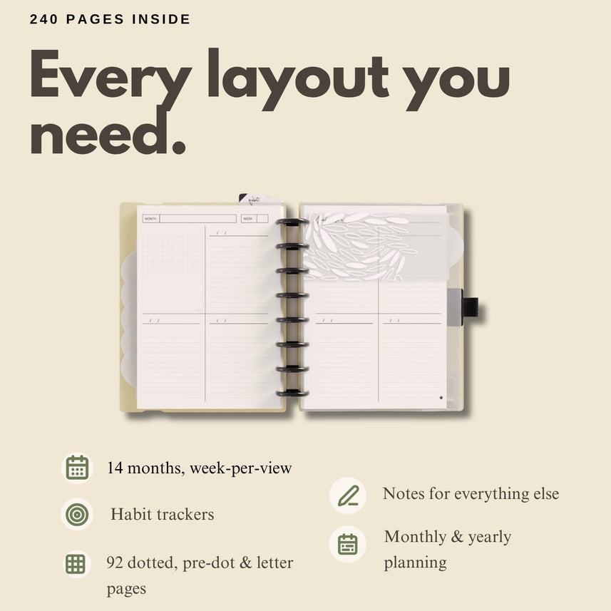 Carchivo Ingeniox A5 My Planner Classic - Beige