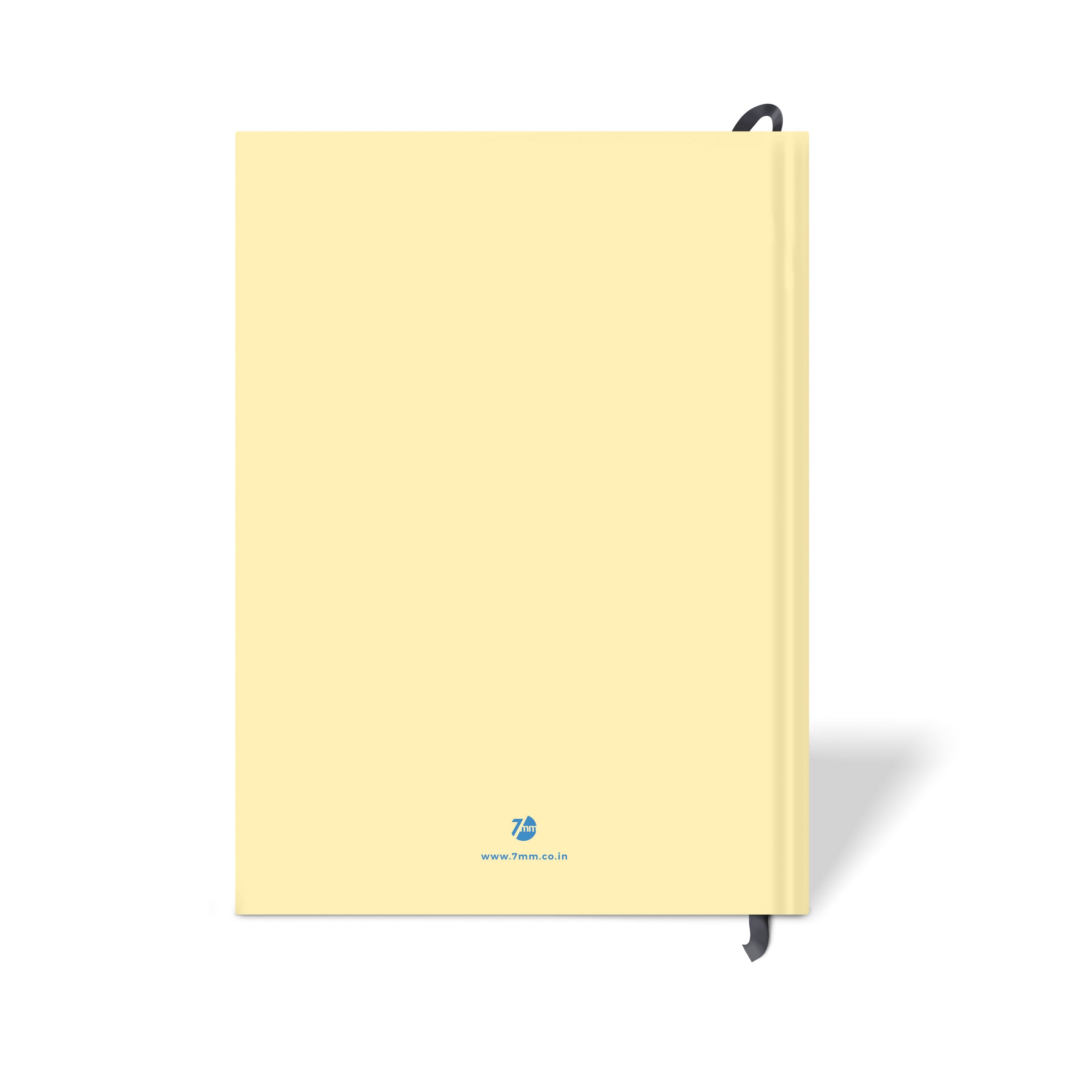 7mm Between The Lines Recipe Journal (A5), Cheese & Wine, Hardbound - Beige