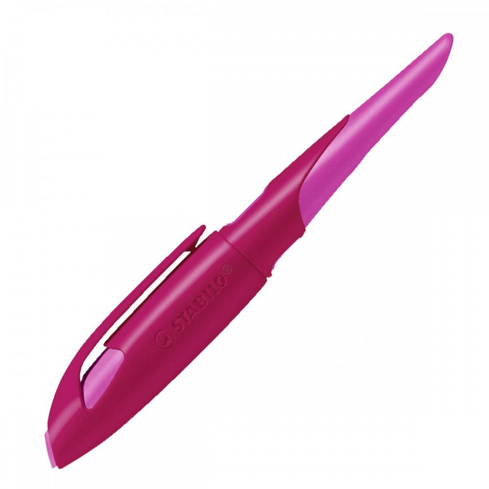 Stabilo | Easy Birdy | Fountain Pen | Left Handed | Berry-Pink | A nib - penpencilink