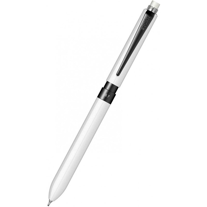 Scrikss Trio Sport 83 Multi Function Pen | Glossy White-BT