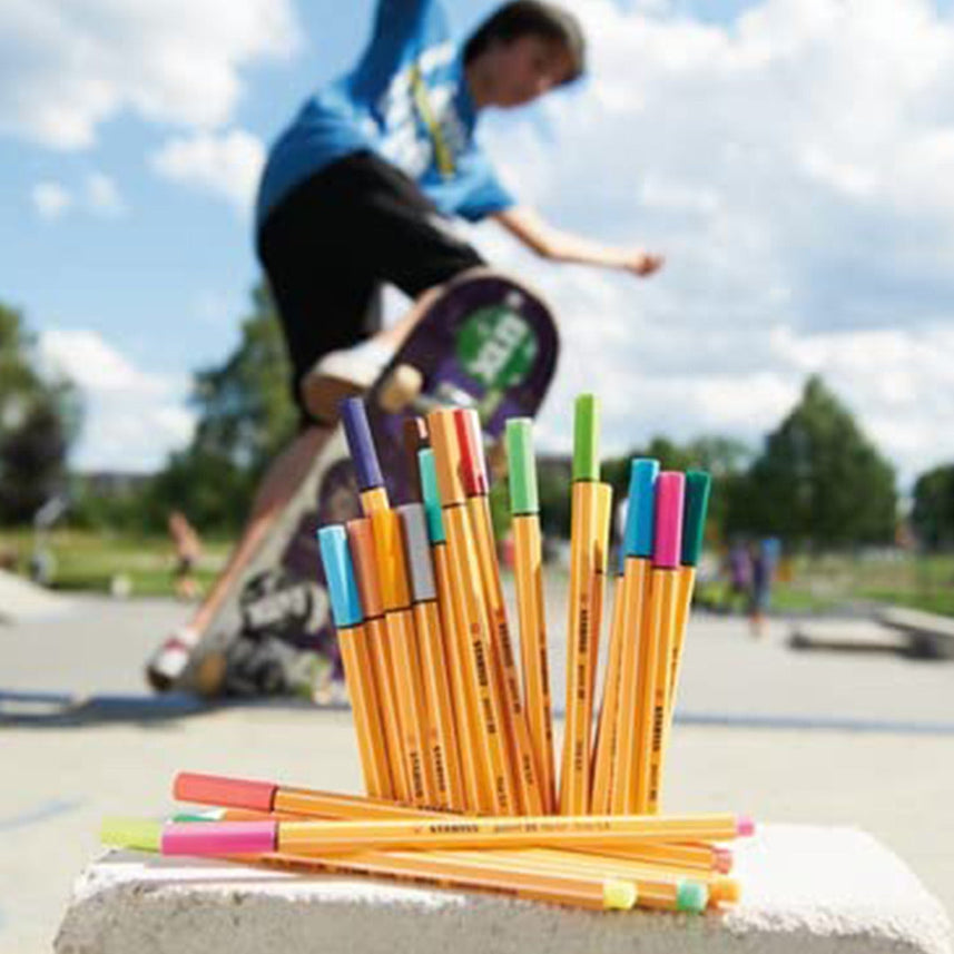 Stabilo | Point 88 | Fineliner | Blue | Pack Of 3