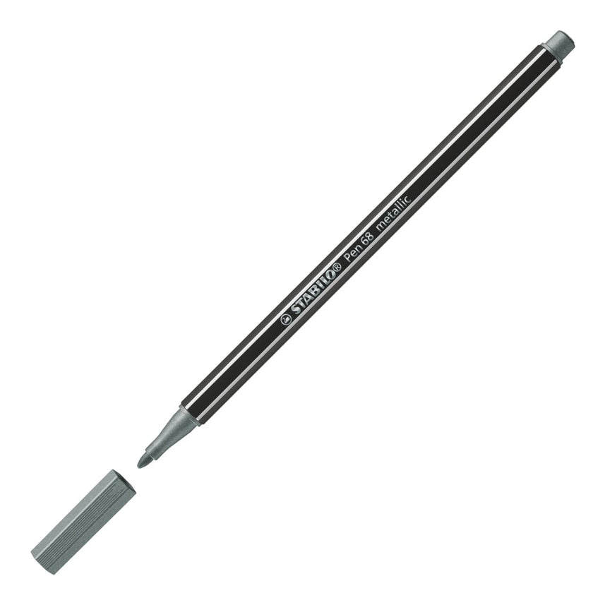 Stabilo Pen 68 - Metallic Blister Pack of 2 (Gold,Silver)