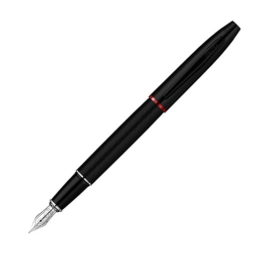 Scrikss Noble 35 Medium Nib Fountain Pen | Matte Black