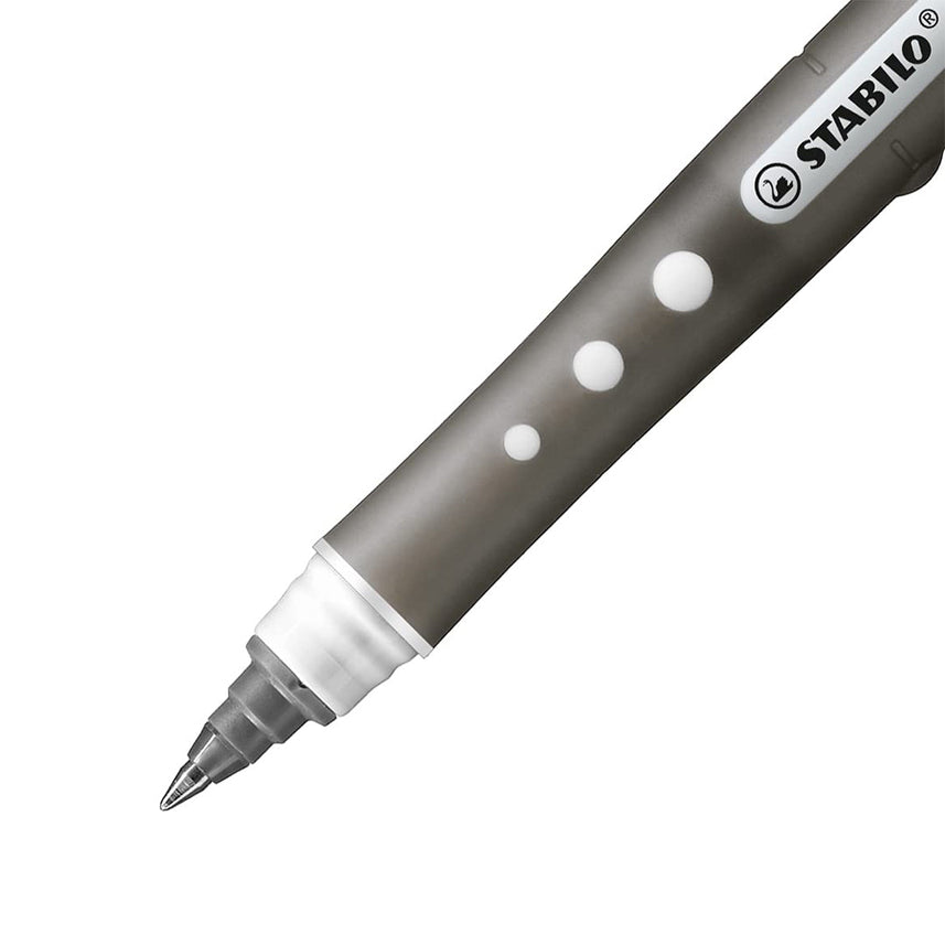 STABILO Worker+ Colorful Rollerball Pen – Black