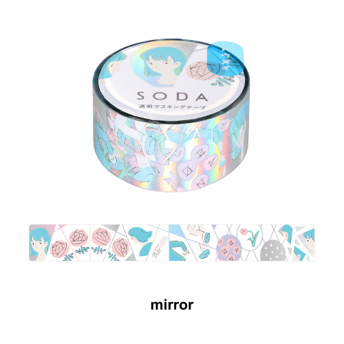 SODA Transparent Masking Tape