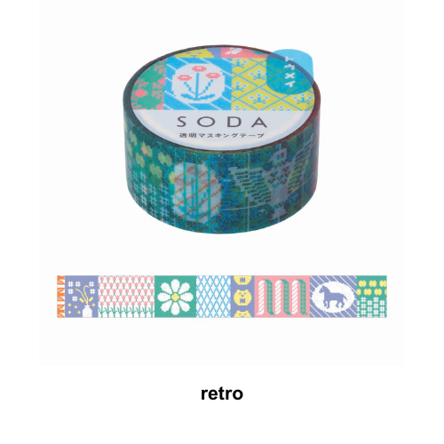 SODA Transparent Masking Tape
