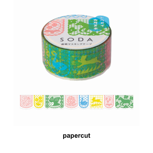 SODA Transparent Masking Tape