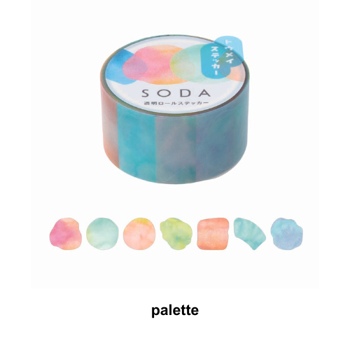 SODA Transparent Masking Tape