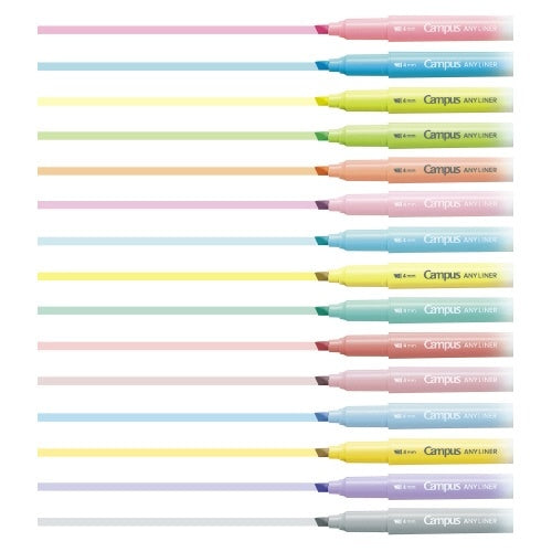 Kokuyo | Any Liner Highlighter Marker Twin Tip