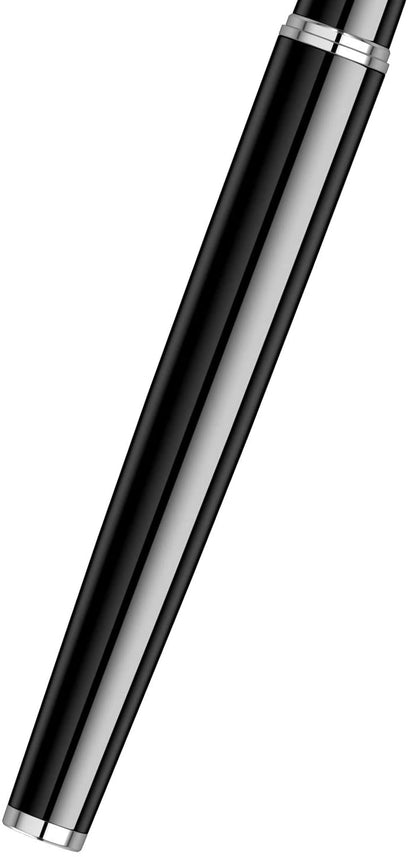 Scrikss Honour 38 Medium nib Fountain Pen - Glossy Black