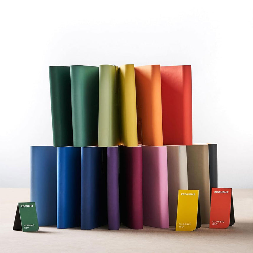 Zequenz A6 Mini Blank notebook | Professional Note – Storm | 48 PAGES, 80 GSM | Premium |Fountain Pen Friendly | The Color Series