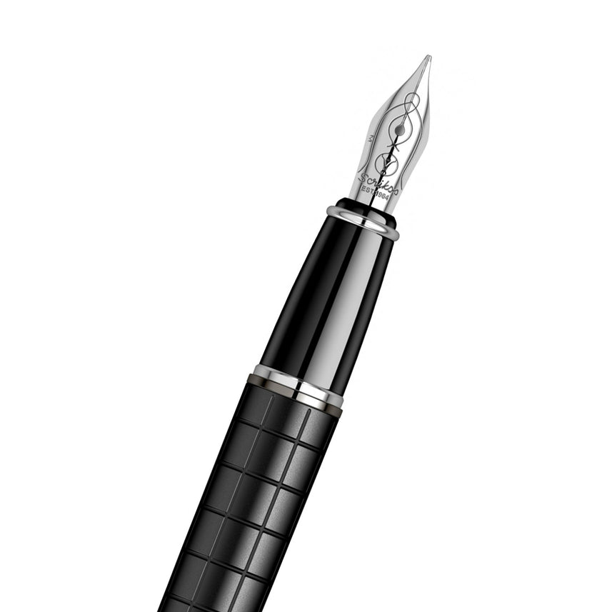 Scrikss Honour 38 Medium Nib Fountain Pen - Matt Black GMT