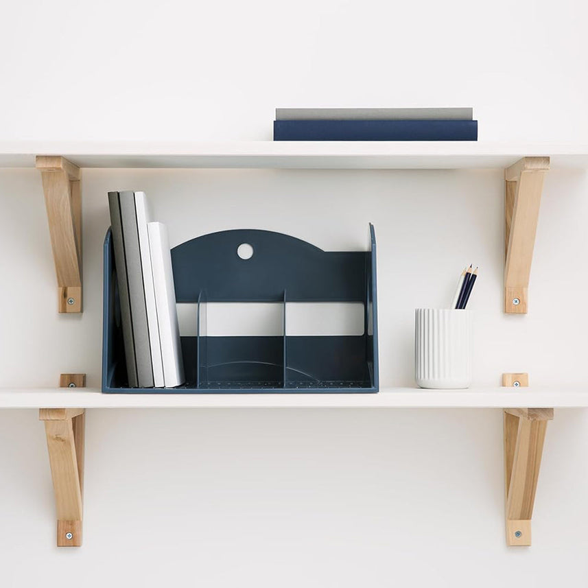 Litem Multi Book Shelf 3 Tiers - Navy
