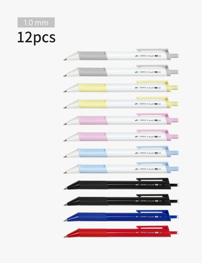 Zero G Tec | Ballpoint Pen | 15° | 1.0mm | Multi-Pack