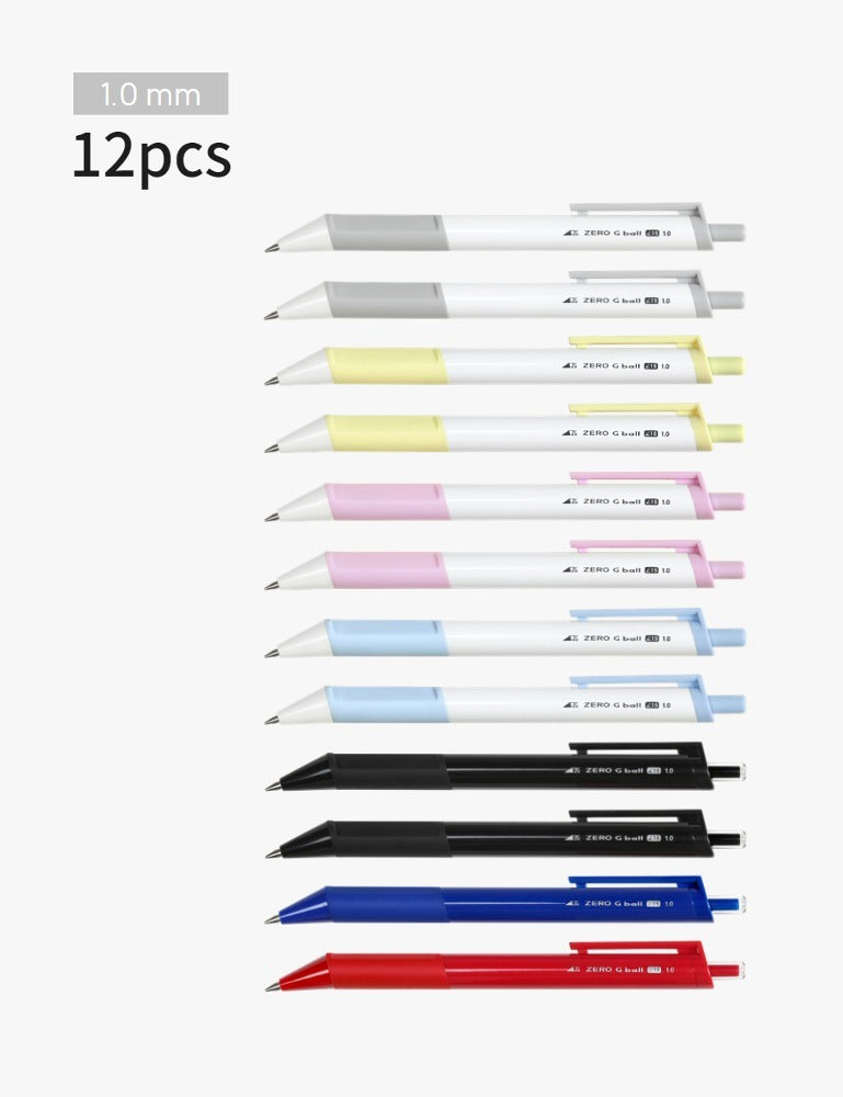 Zero G Tec | Ballpoint Pen | 15° | 1.0mm | Multi-Pack