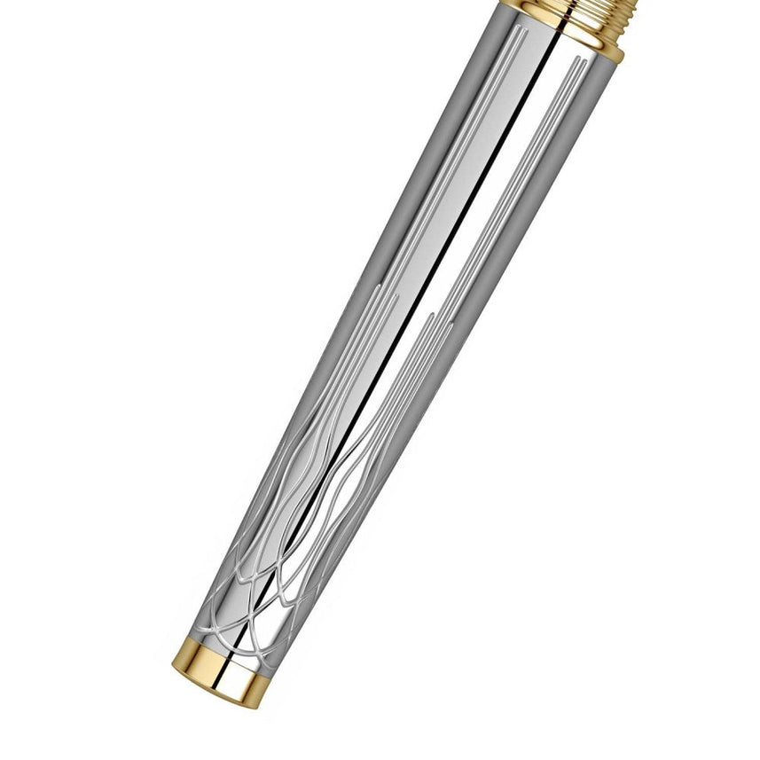 Scrikss Heritage Rollerball Pen - Chrome GT