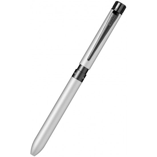 Scrikss Trio Sport 83 Multi Function Pen | Metallic Grey-BT