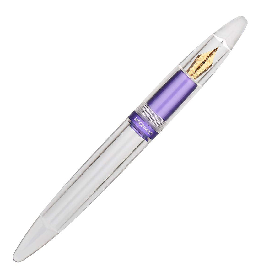 Moonman M2 Acrylic Clear Transparent Eyedropper filled Fountain Pens