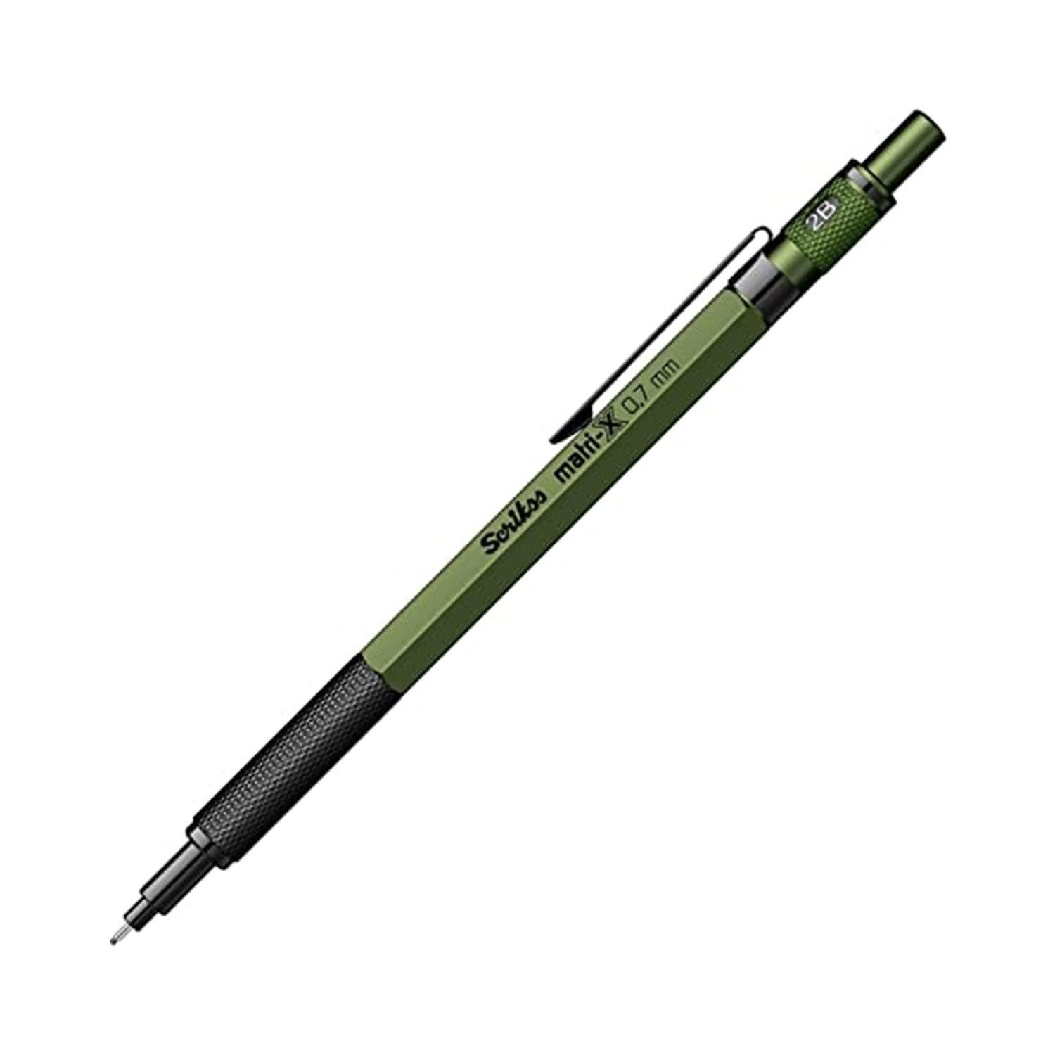 Scrikss | Matri-X | Mechanical Pencil | Matt Green-0.5mm