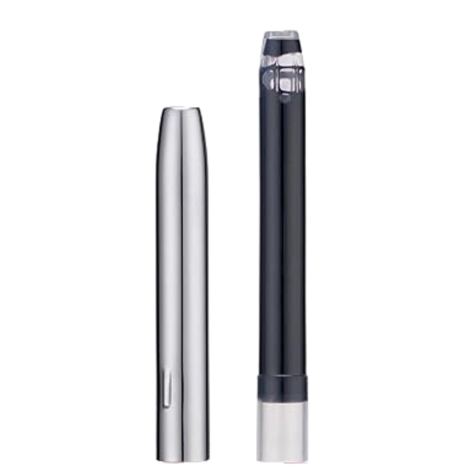 Jinhao 10 Retractable Fountain Pen Accessories – 1 Pack Metal Protector Cap with Black Ink Cartridge