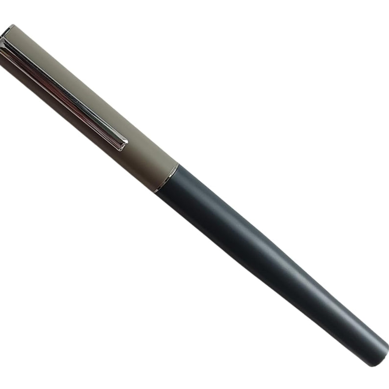 Jinhao 35 Fountain Pen with Converter, Fine Nib, Smooth Writing Pen for Students and Office Use (Blue)