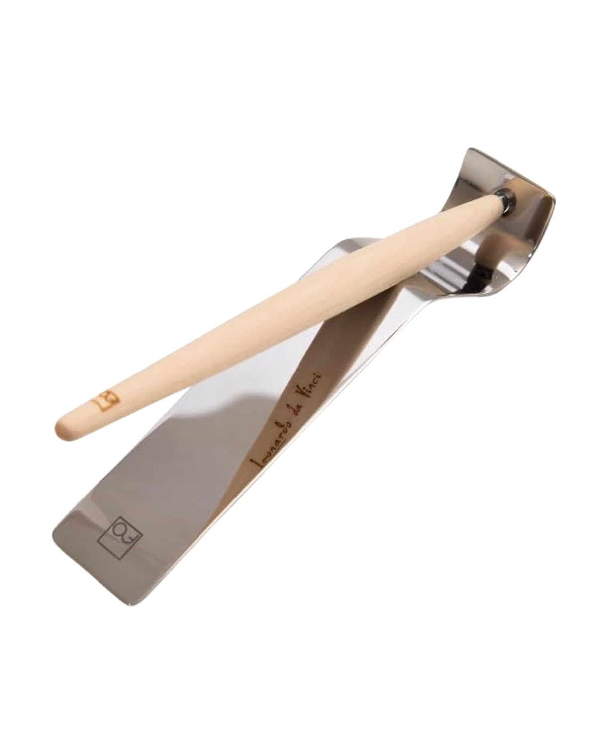 Pininfarina Forever Piuma Ballpoint Pen – Maple Wood with Stainless Steel Desk Stand