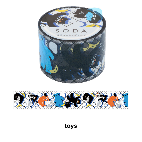 SODA Transparent Masking Tape