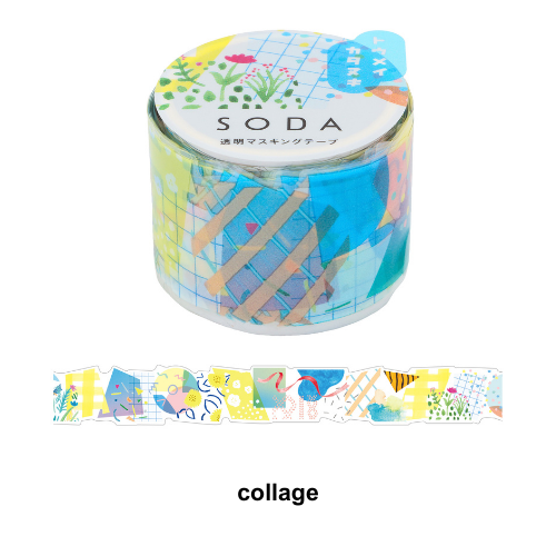 SODA Transparent Masking Tape