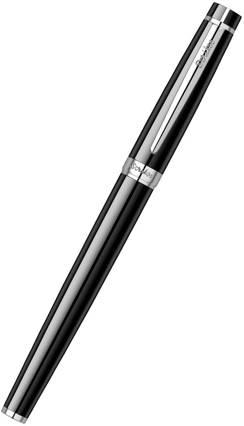 Scrikss Honour 38 Medium Nib Fountain Pen - Black CT