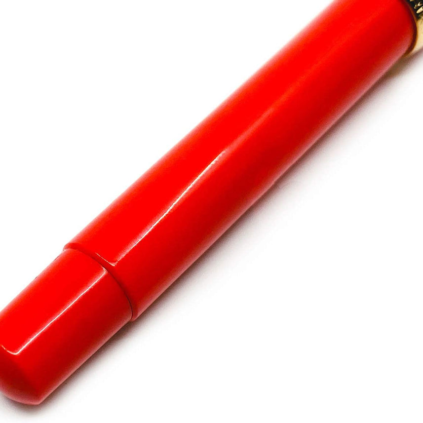 Scrikss 419 Medium Nib Fountain Pen - Red GT