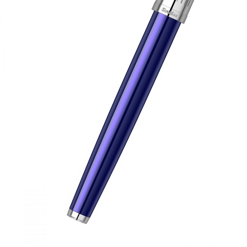 Scrikss | Oscar 39 | Rollerball Pen | Blue Chrome-CT