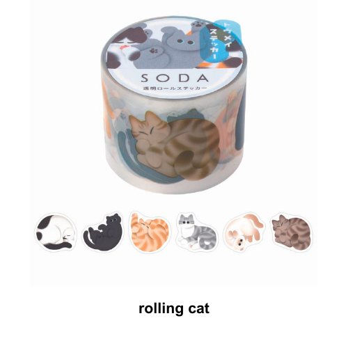 SODA Transparent Masking Tape