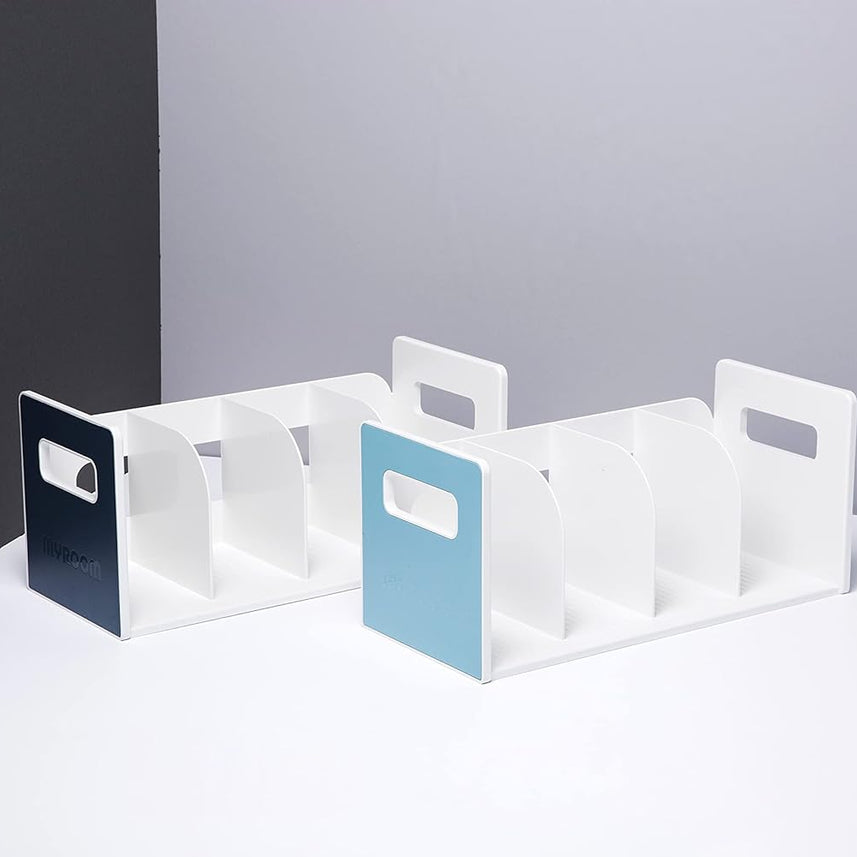 Litem Book Rack with 4 Compartments My Room - Navy