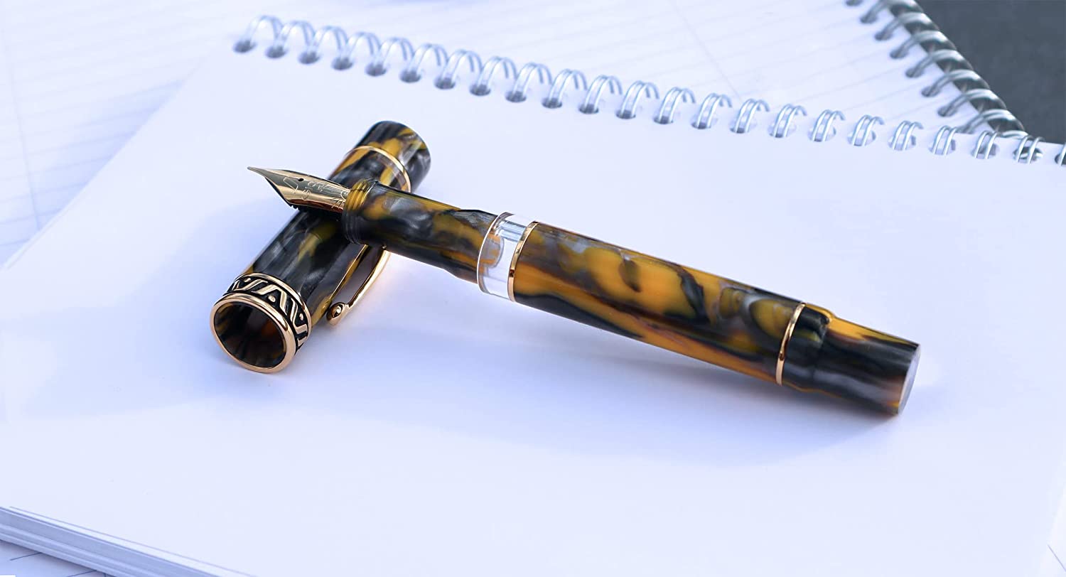 Gioia | Fountain Pen | Bellevista | Pompei | Gold Trim