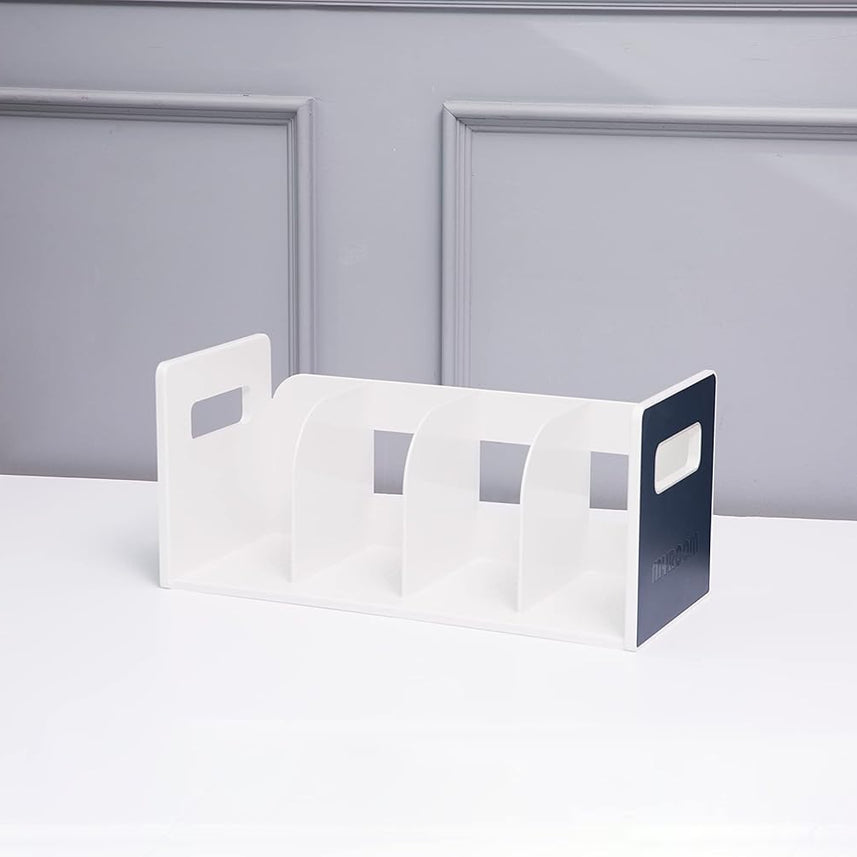 Litem | Book Rack with  4 Compartments | Organiser | Navy | My Room