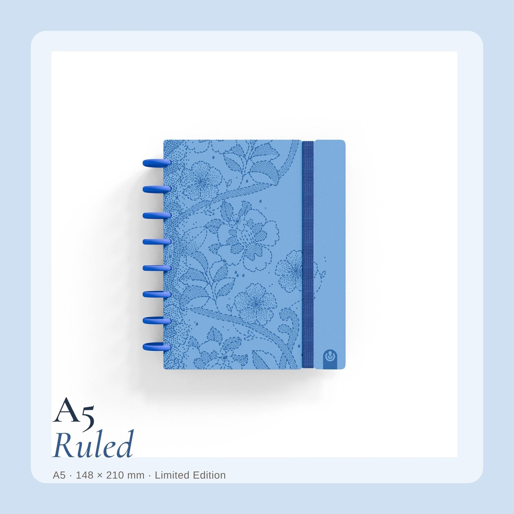 Carchivo Ingeniox A5 Ruled Notebook Limited Edition - Blue