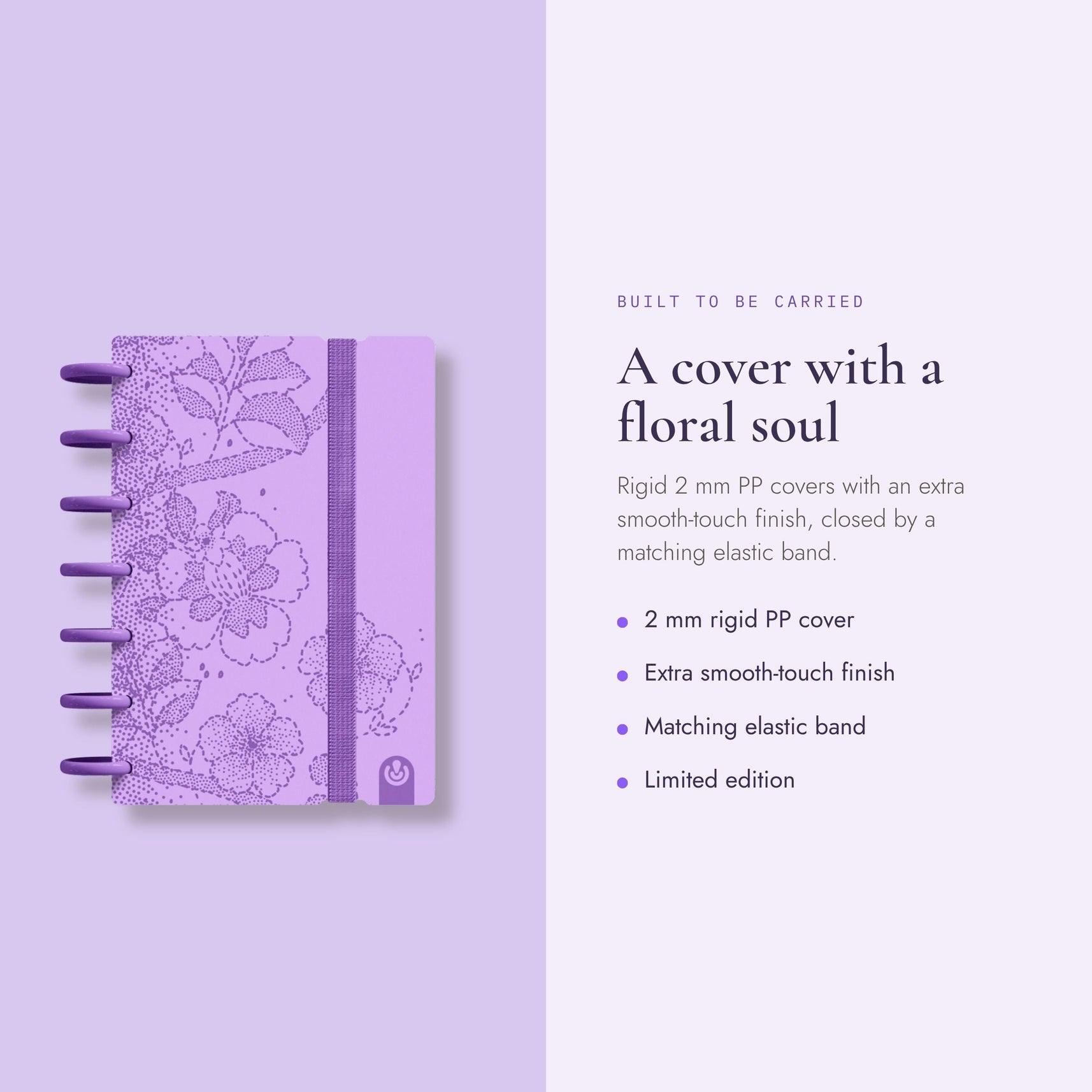 Carchivo Ingeniox Dotted Mini Notebook Limited Edition - Mauve