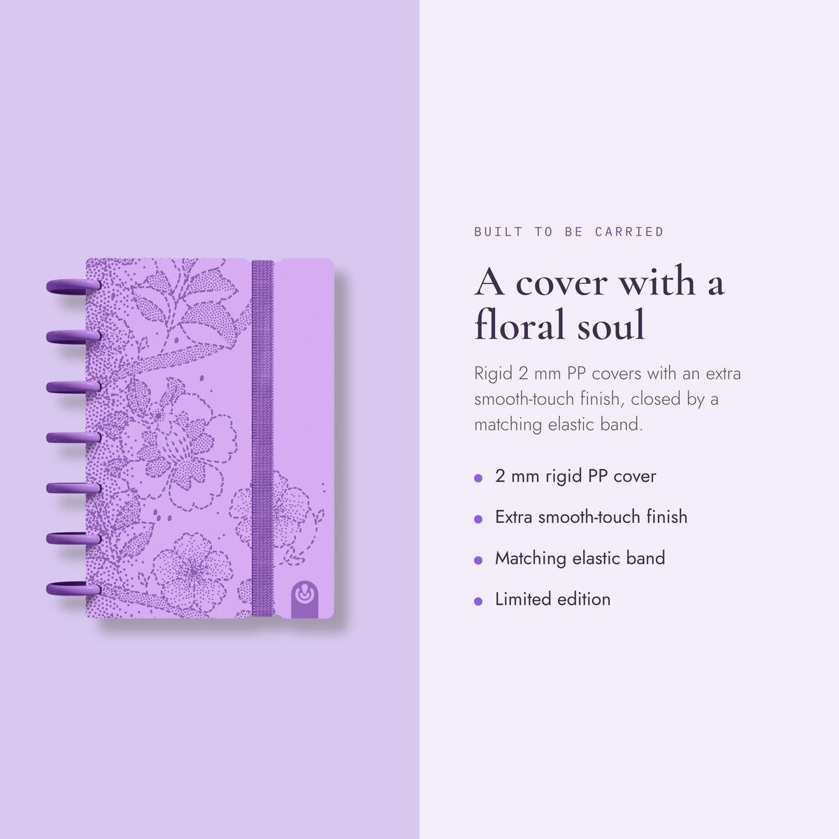 Carchivo Ingeniox Dotted Mini Notebook Limited Edition - Mauve