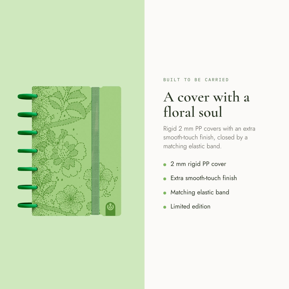 Carchivo Ingeniox Dotted Mini Notebook Limited Edition - Green